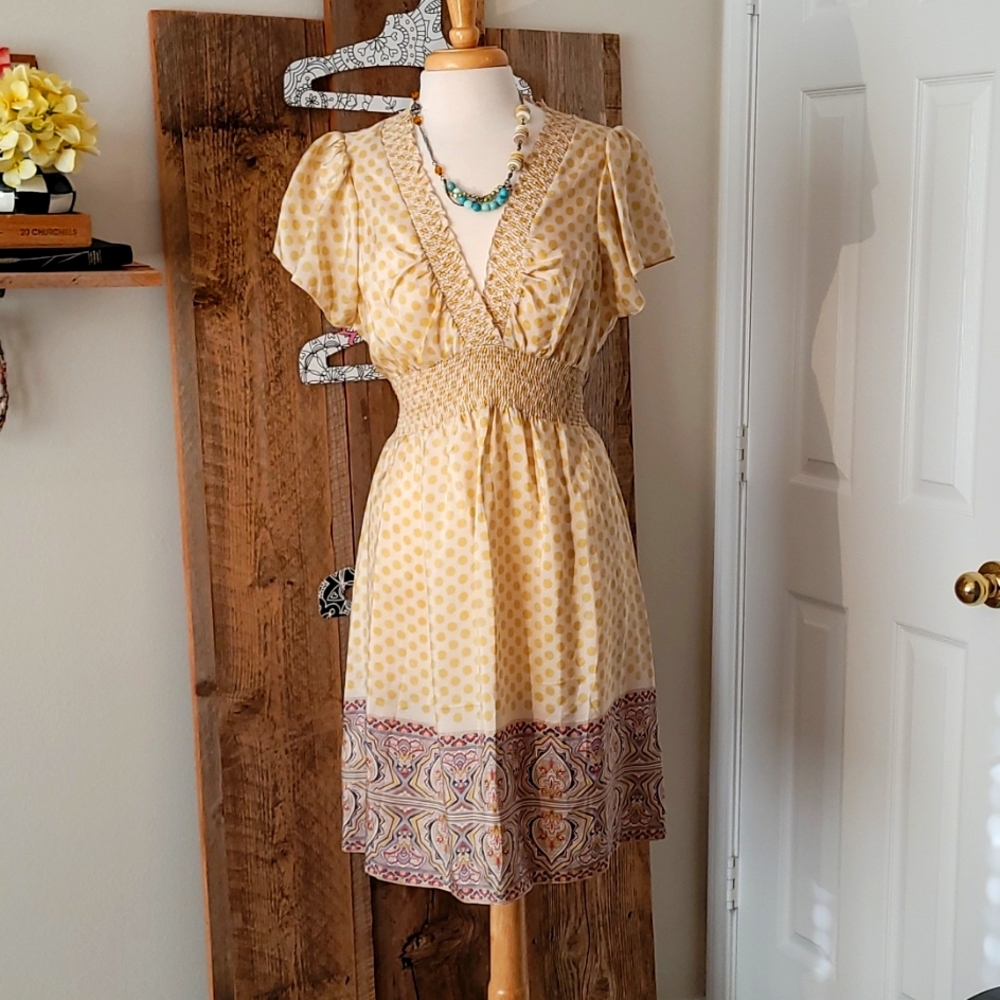 BCBG Maxazria silk dress
